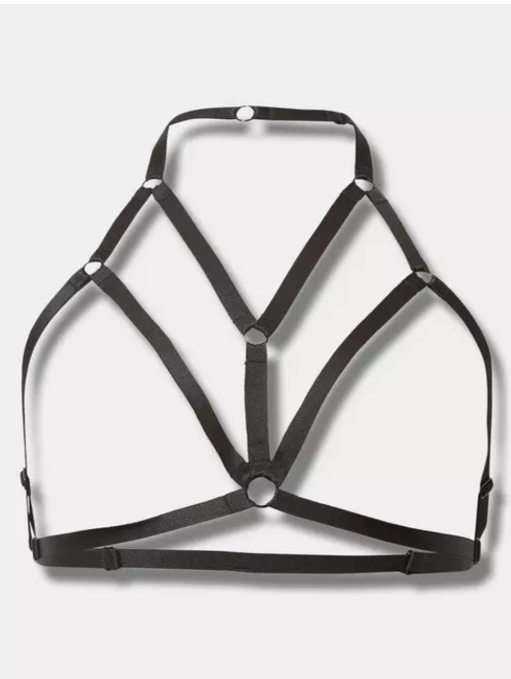 #166 Torrid 1/2 Strappy Harness Top - Picture 3 of 4